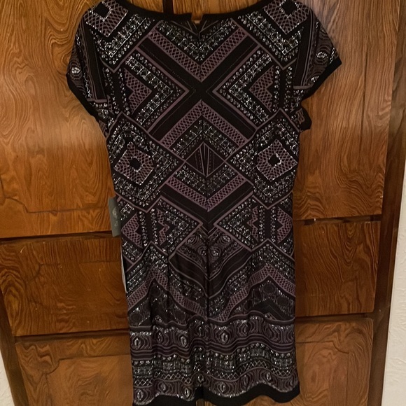 Vince Camuto size 10 patterned party dress new with tags - Picture 4 of 9